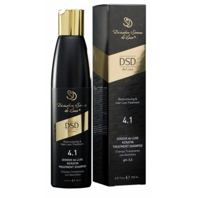 Восстанавливающий шампунь с кератином DSD de Luxe № 4.1 Dixidox de Luxe keratin treatment shampoo № 4.1, 200 мл