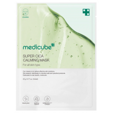  Ультратонкая тканевая маска с центеллой и чайным деревом medicube Super Cica Calming Mask, 22 гр
