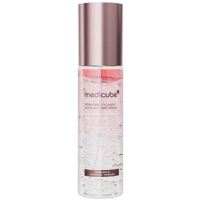 Мист с ПДРН и коллагеном для сияния кожи medicube PDRN Pink Collagen Glow Jelly Mist Serum, 100 мл