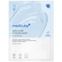 Охлаждающая тканевая маска для сужения пор medicube Zero Pore Cooling Mask, 27 гр