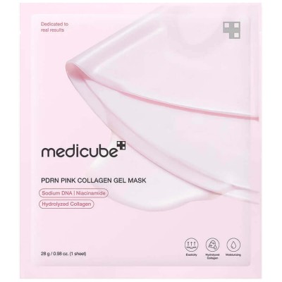 Гидрогелевая маска с ПДРН и коллагеном medicube PDRN Pink Collagen Gel Mask, 28 гр