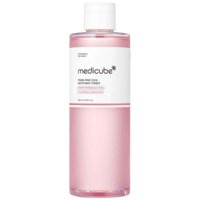 Успокаивающий тонер с ПДРН и центеллой medicube PDRN Pink CICA Soothing Toner, 250 мл